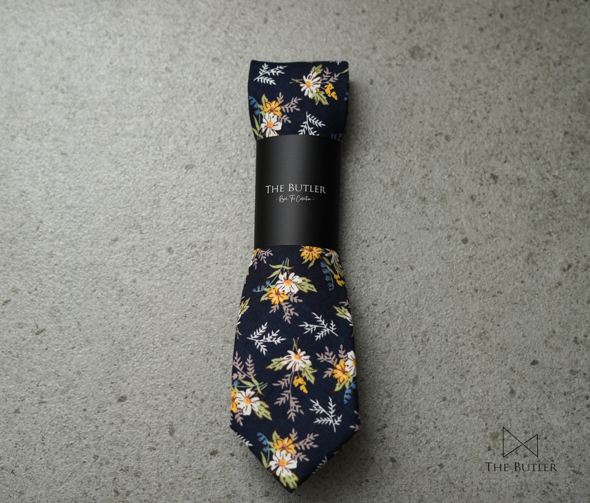 Beckett Forest Floral Cotton Tie
