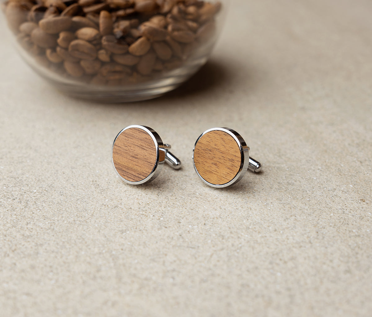 Rhydian Wooden Cufflinks