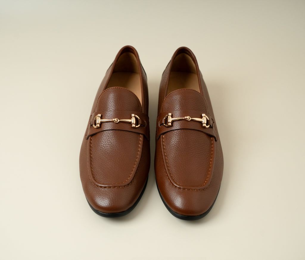 Bexley Horsebit Embellished Canvas Loafers