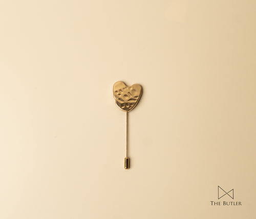 Alastair Gold Metal Lapel Pin